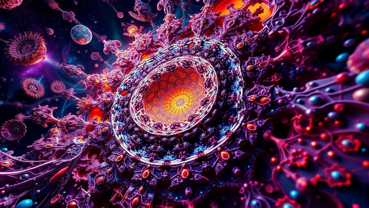 Prismatic Fractal Zoom Infinite