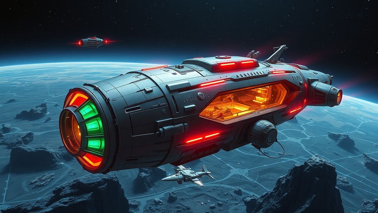 Orbital Bioship Organic Spacecraft