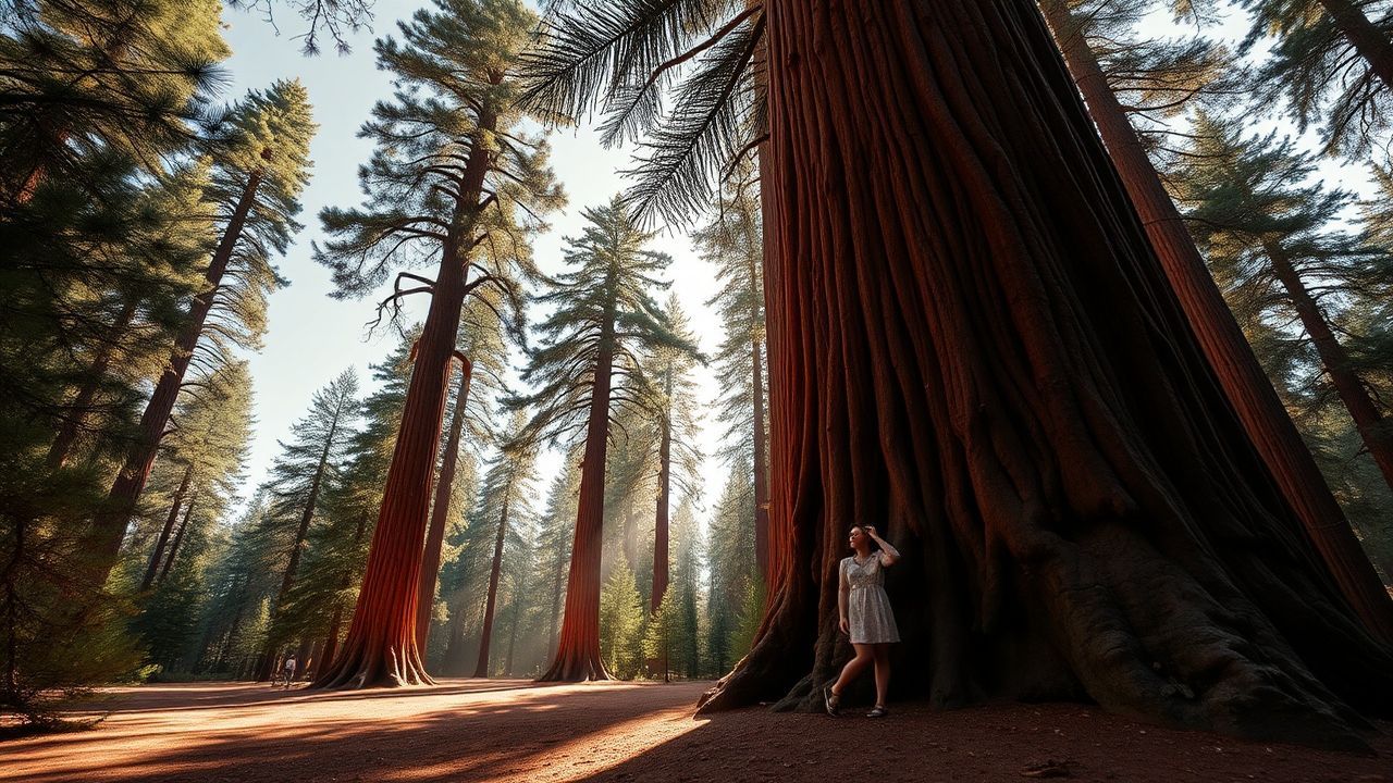 Enchanting Sequoia Grove Giant