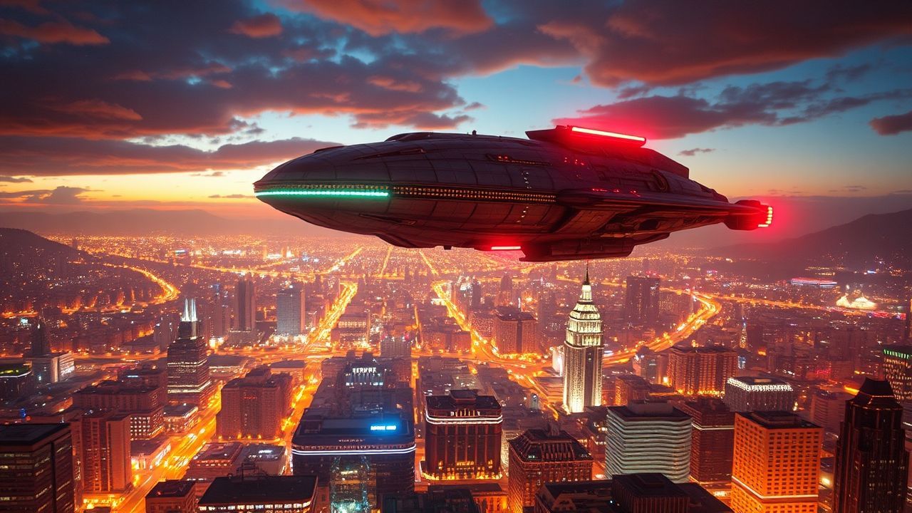 Monumental Alien First Contact