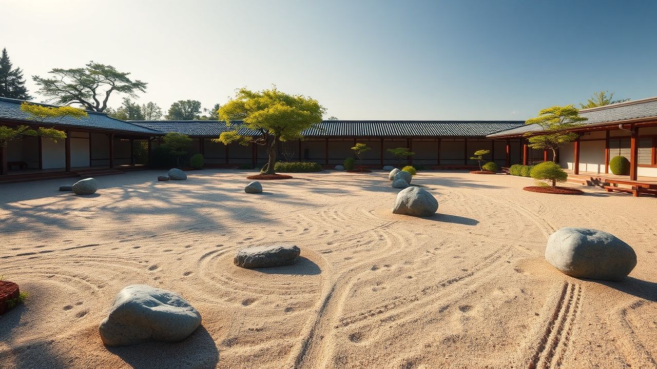 Sacred Japan Zen Garden Serenity