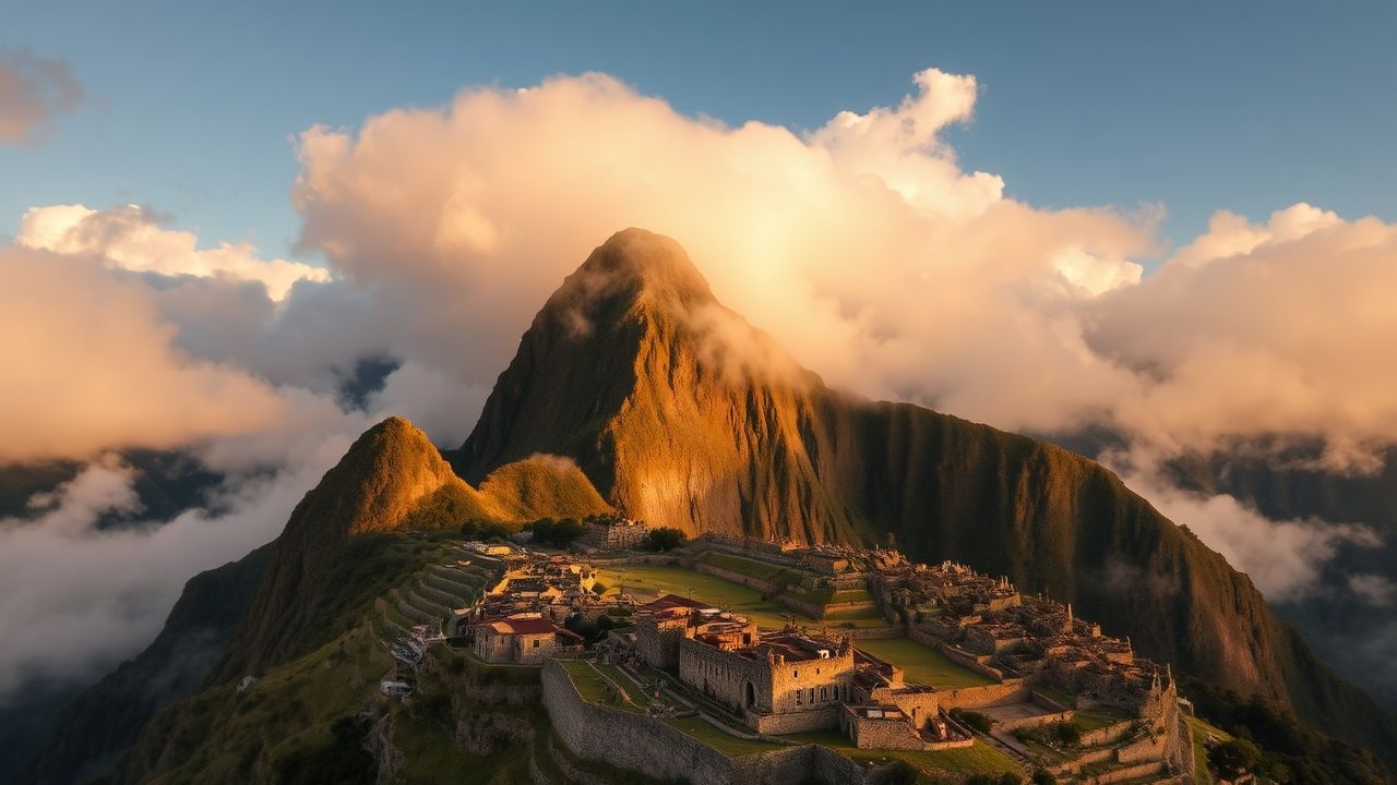 Forgotten Machu Picchu Picchu Clouds