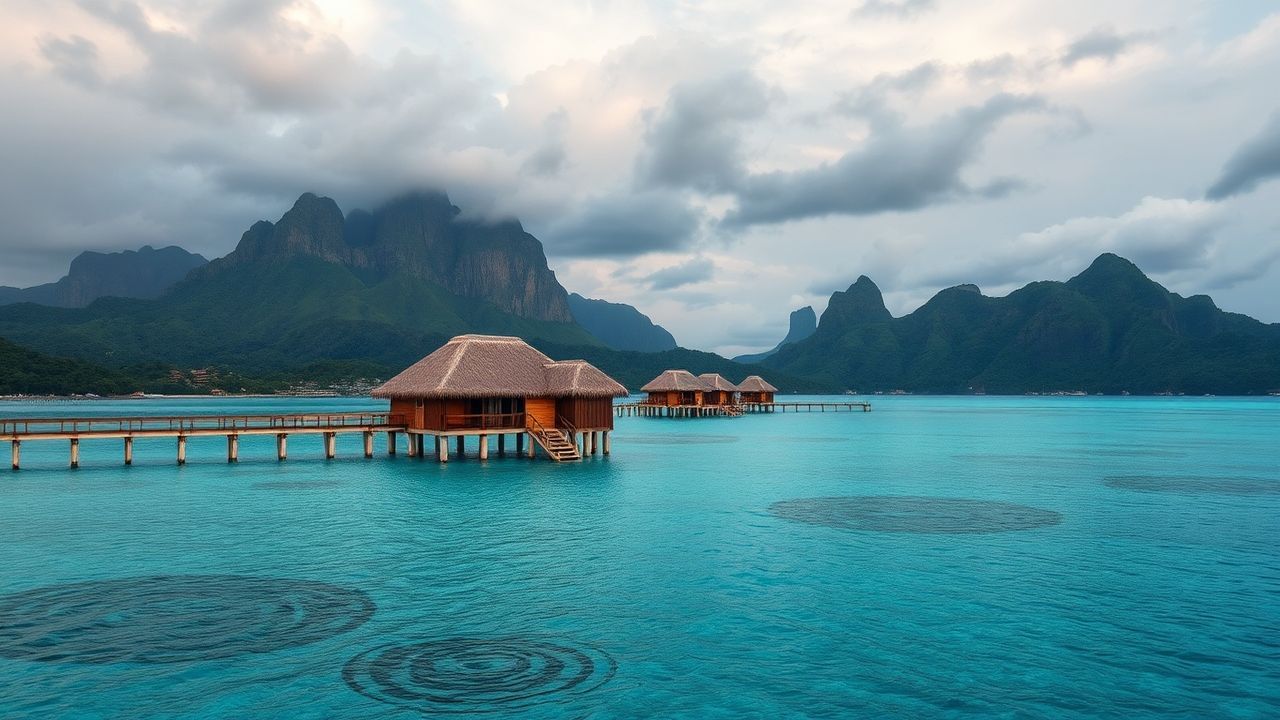 Verdant Tahiti Overwater Bungalow