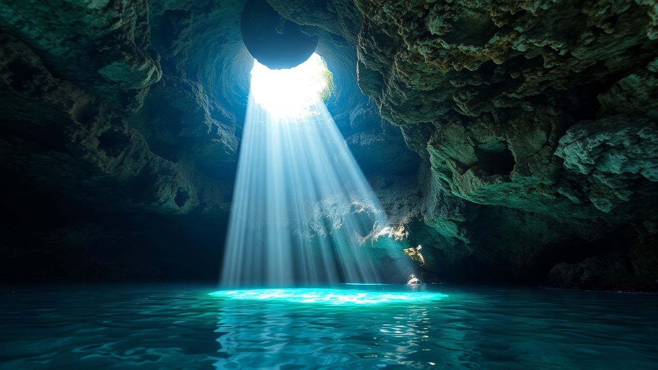 Ethereal Mexico Cenote Clear Crystal