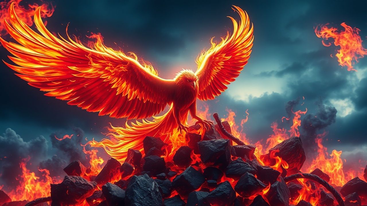 Arcane Phoenix Rising Ashes Magic