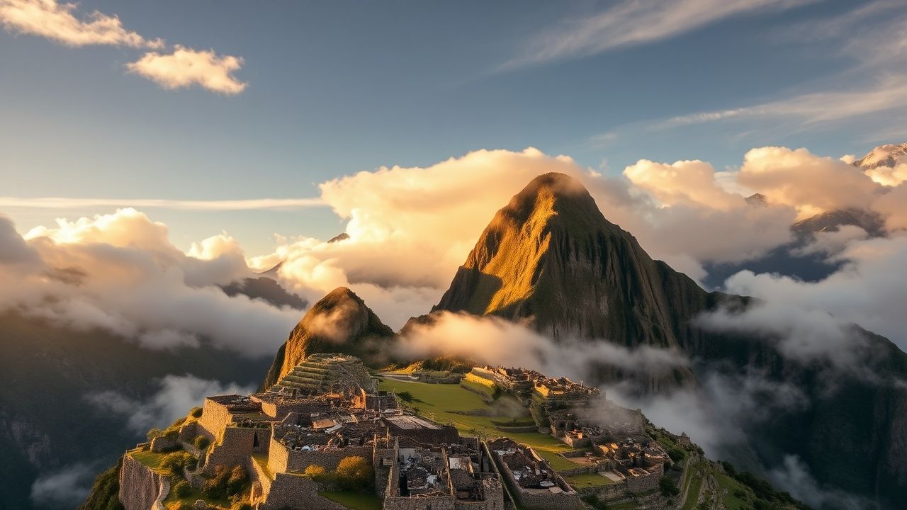 Forgotten Machu Picchu Picchu Clouds
