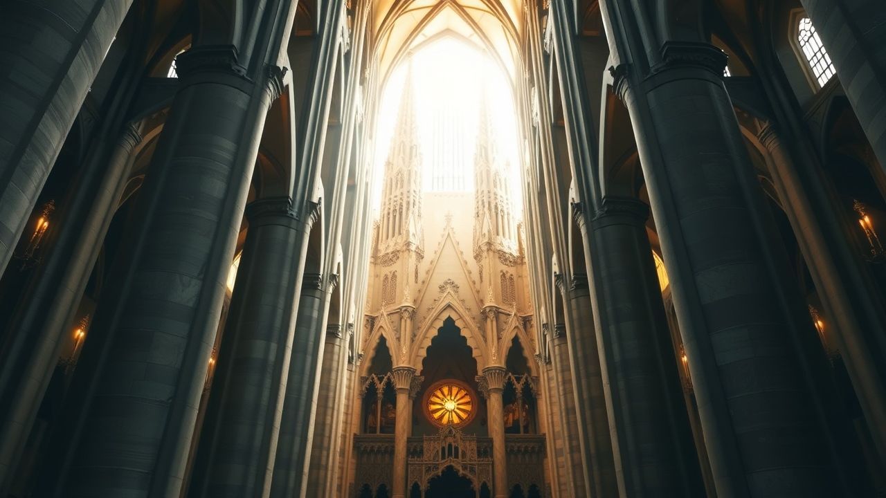 Magnificent Sagrada Familia Interior