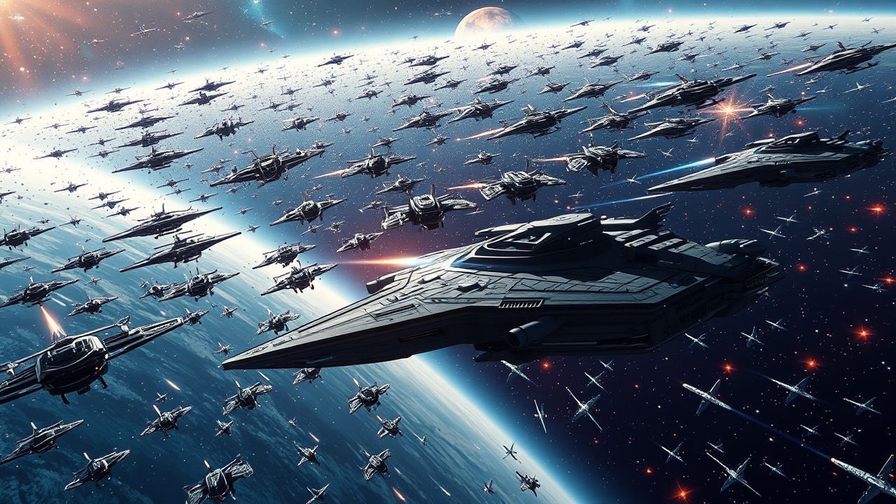 Advanced Space Fleet Hundreds