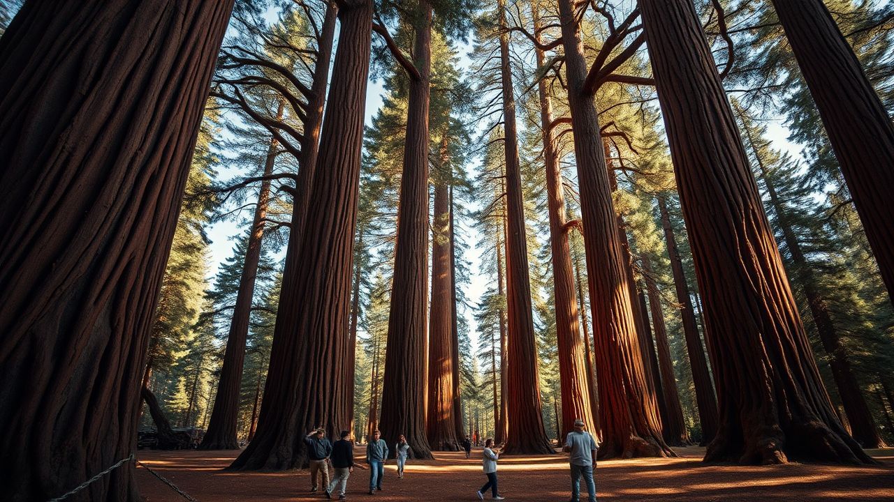 Glorious Sequoia Grove Giant