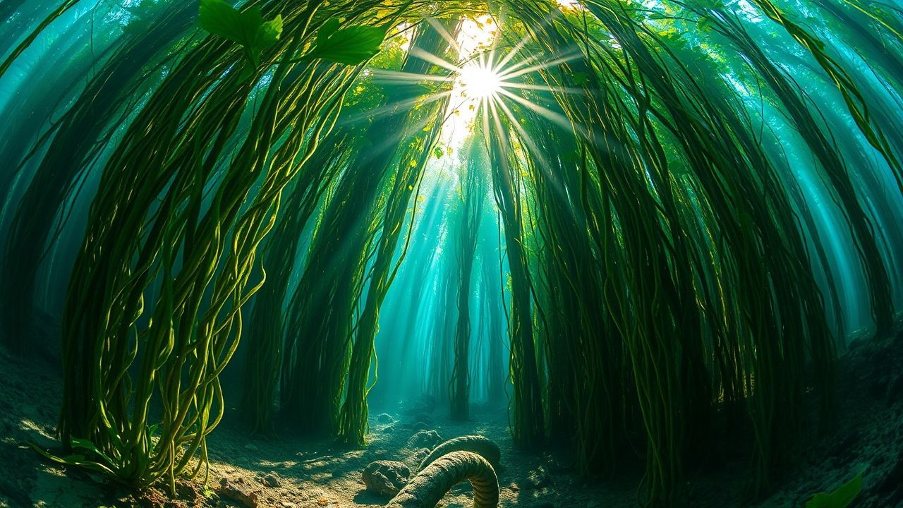 Abyssal Kelp Forest Cathedral Depths