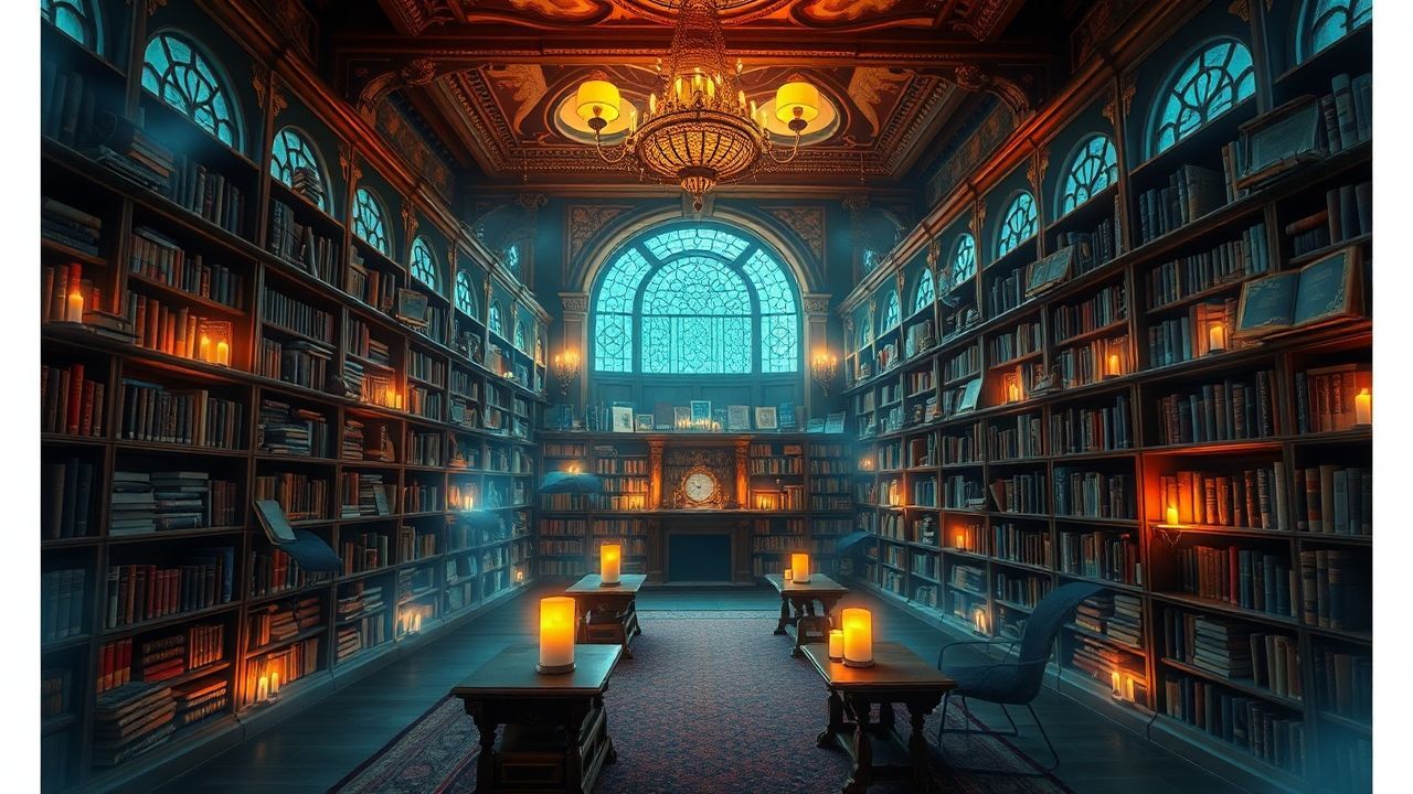 Ethereal Enchanted Library Infinite