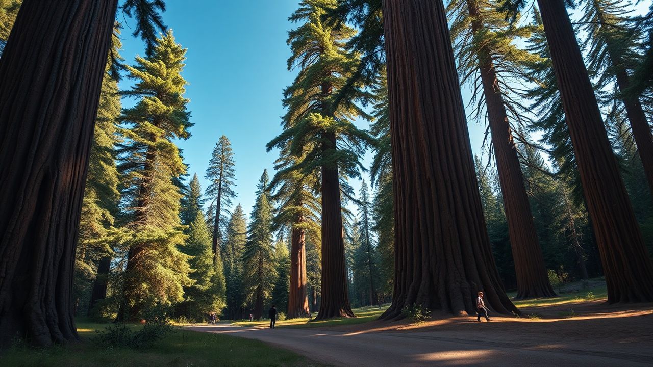 Golden Sequoia Grove Giant