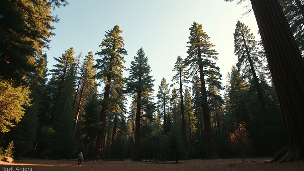Golden Sequoia Grove Giant