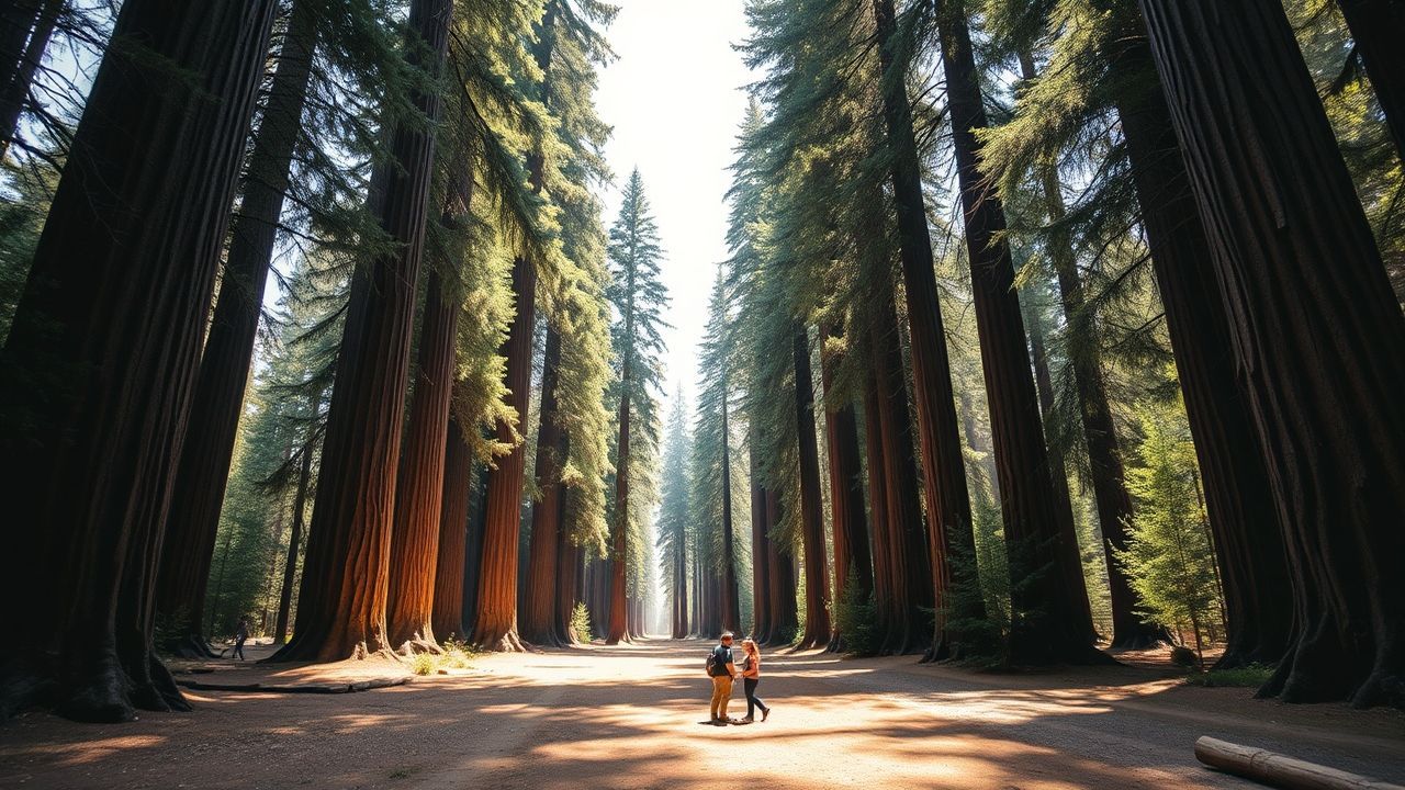 Lush Sequoia Grove Giant
