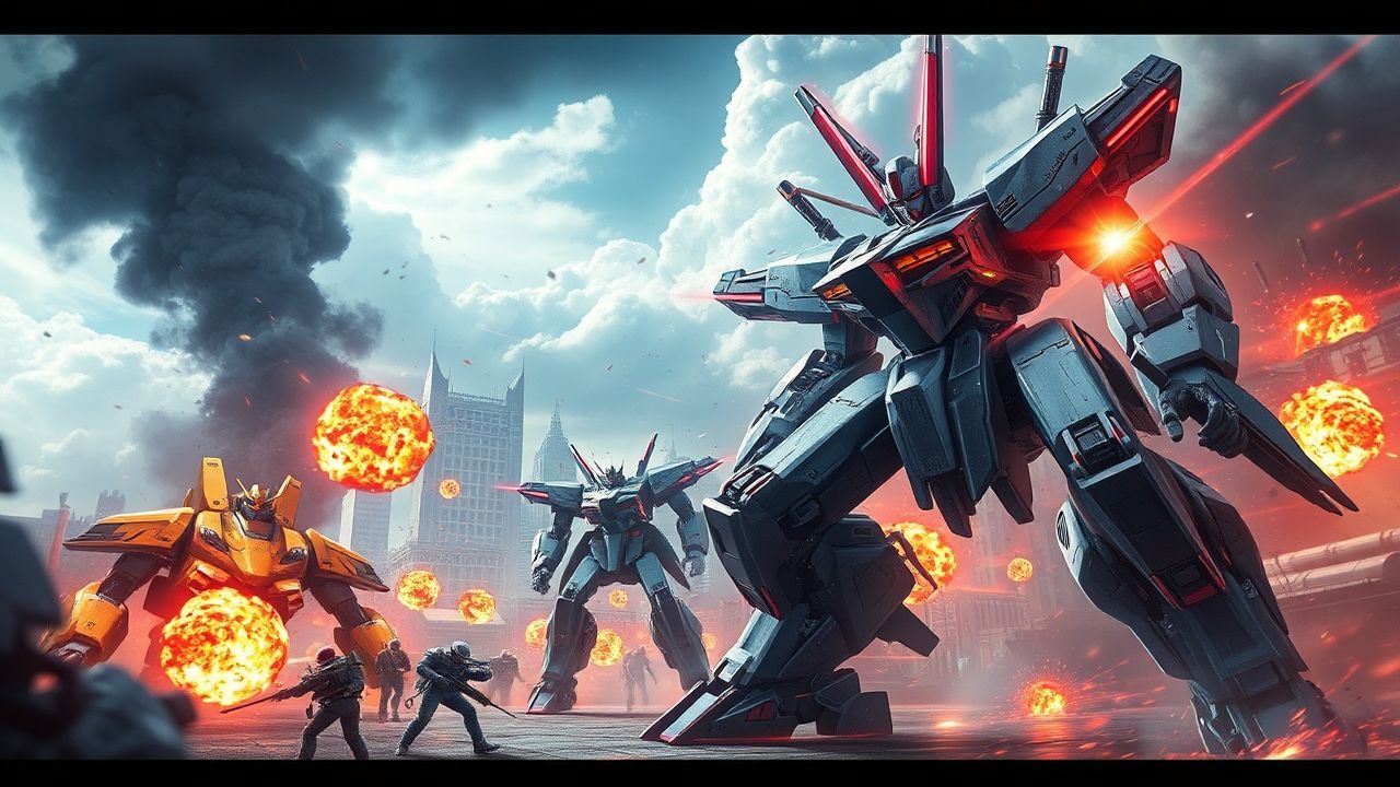 Orbital Mech Battle Giant