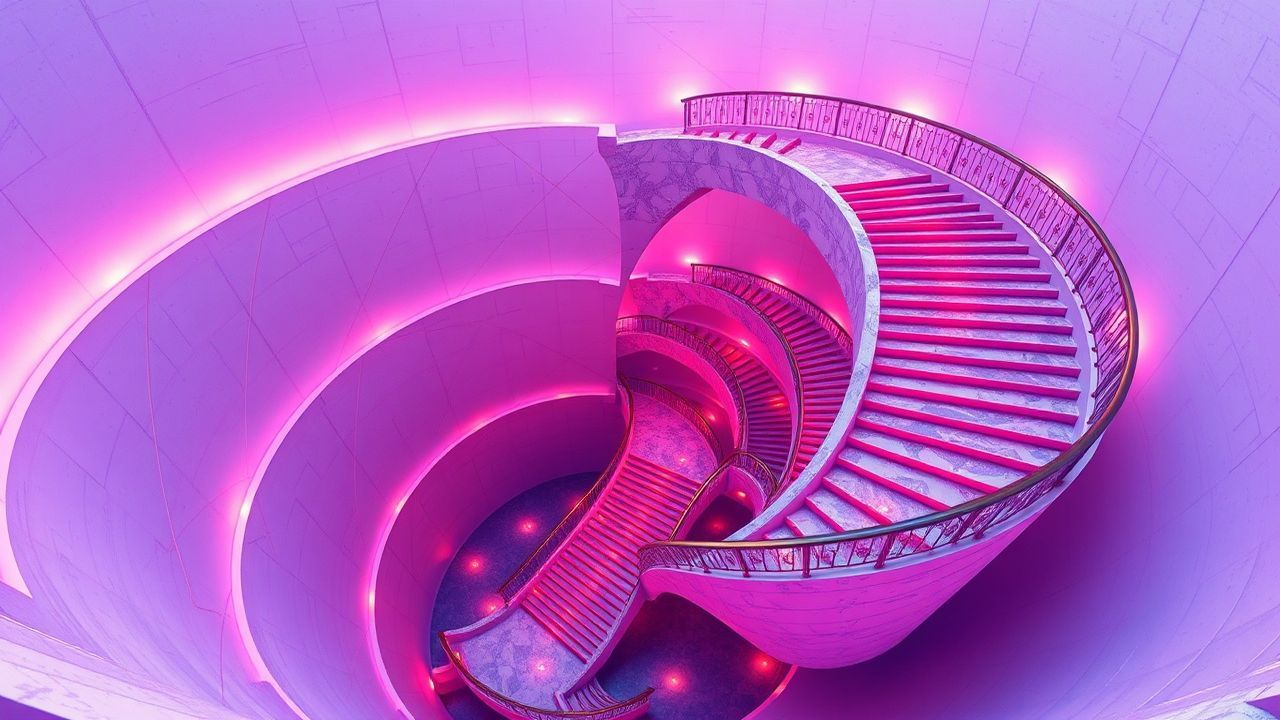 Otherworldly Infinite Stairs Impossible