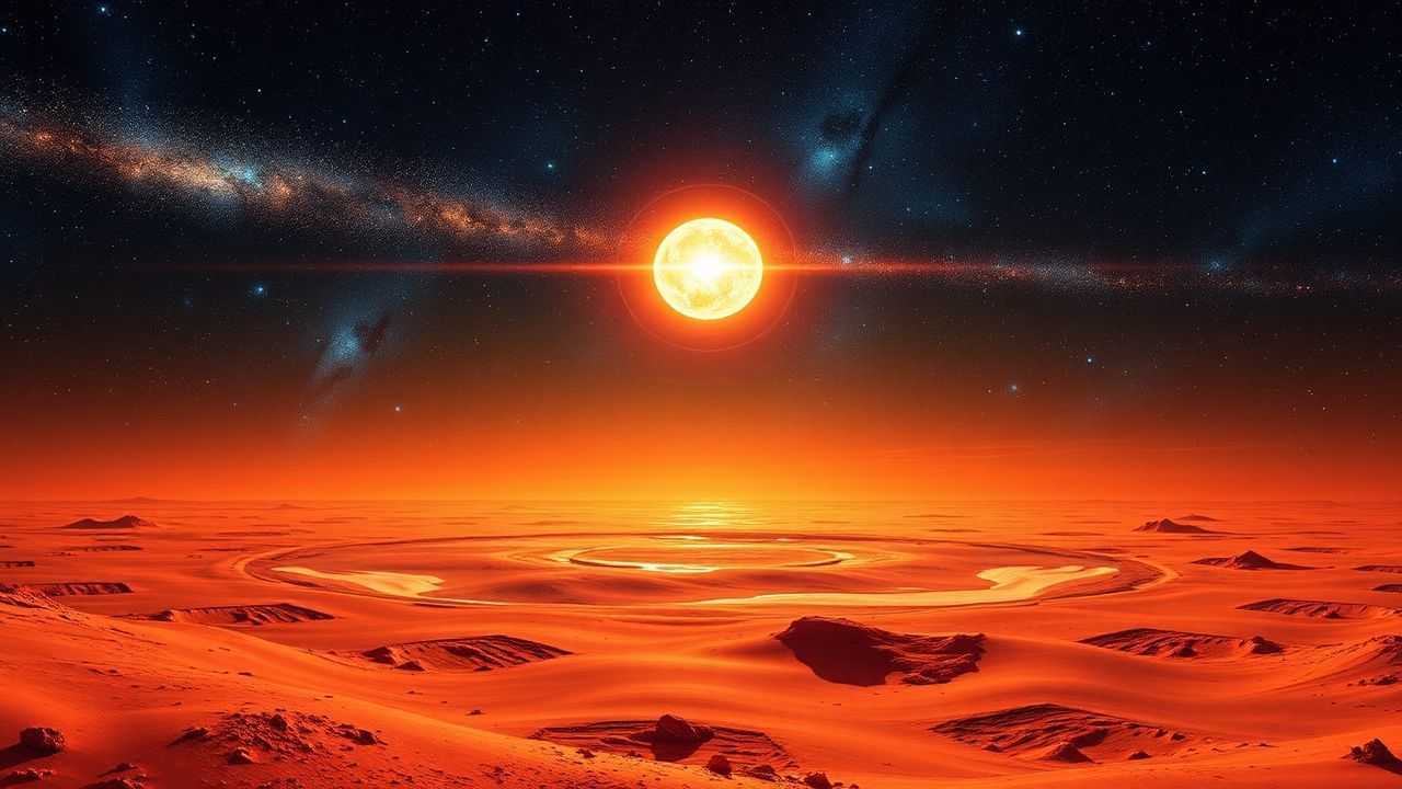 Radiant Binary Star System