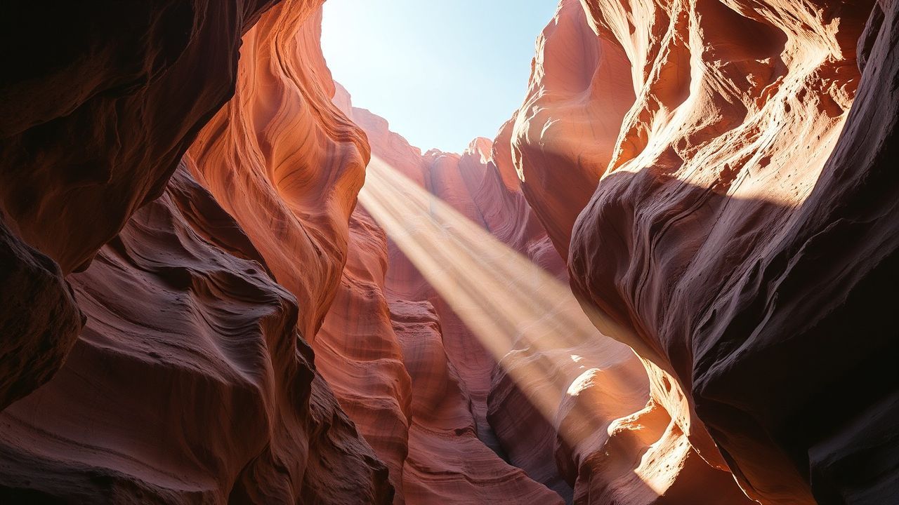 Wild Slot Canyon Narrow Glow