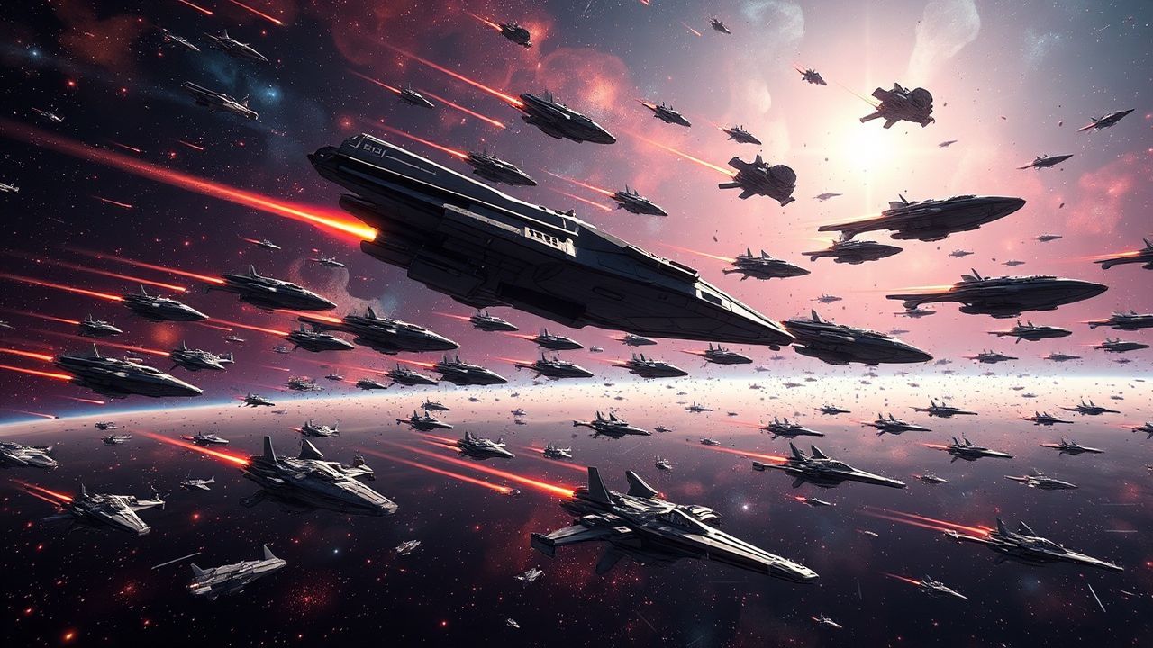 Advanced Space Fleet Hundreds