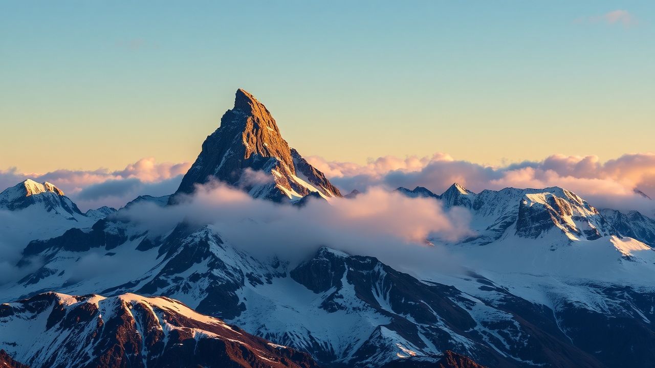 Glorious Matterhorn Pyramid Peak Drama