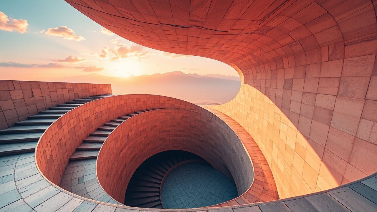 Otherworldly Infinite Stairs Impossible