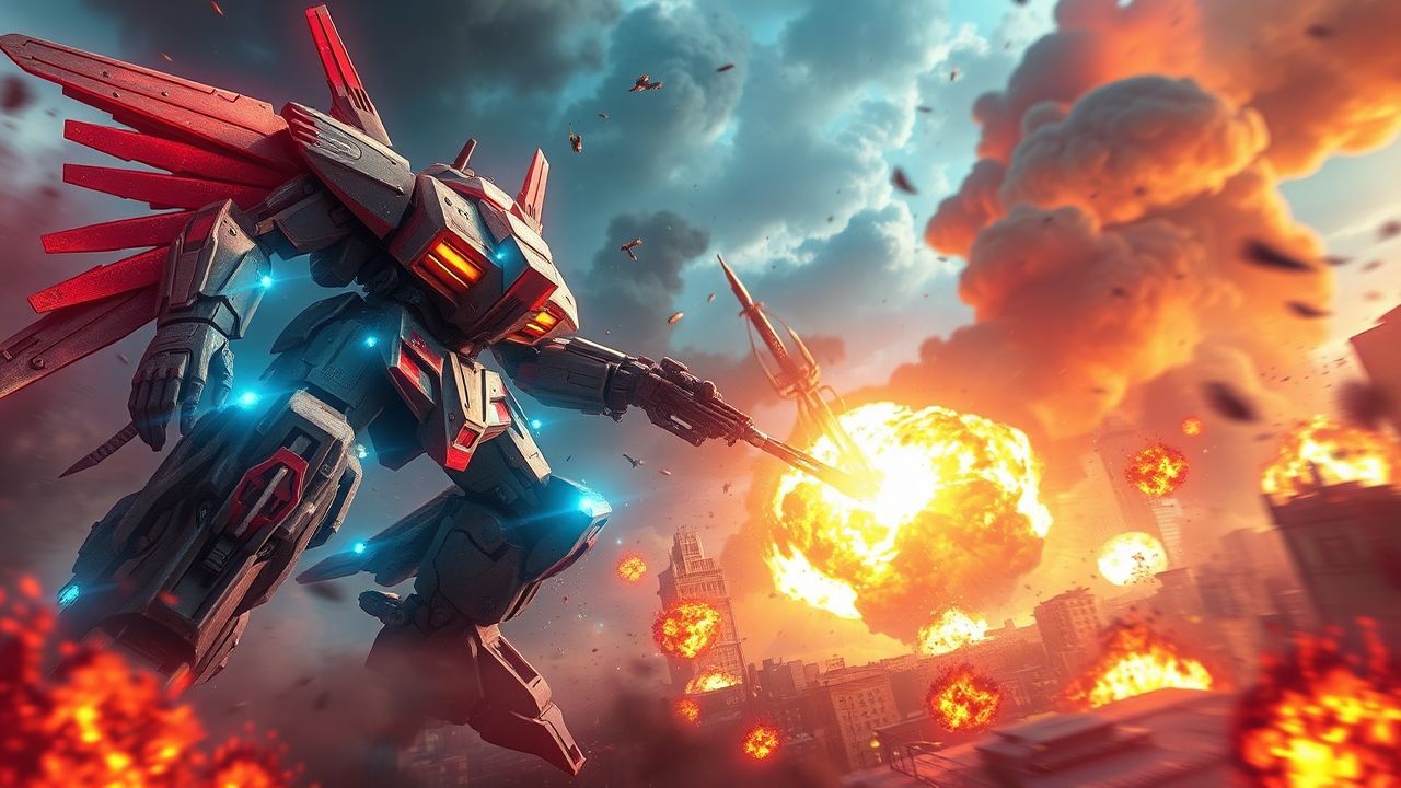 Vast Mech Battle Giant