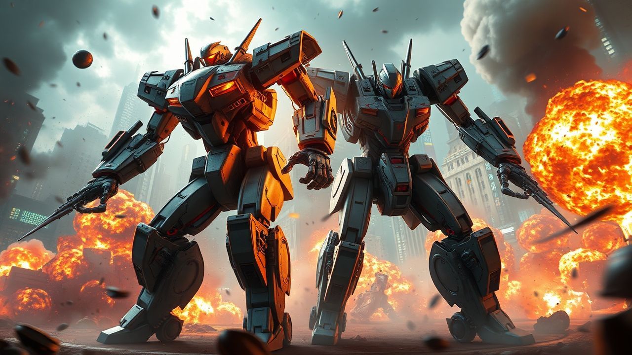 Vast Mech Battle Giant