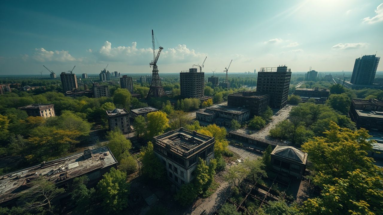 Sacred Chernobyl Nature Reclaiming