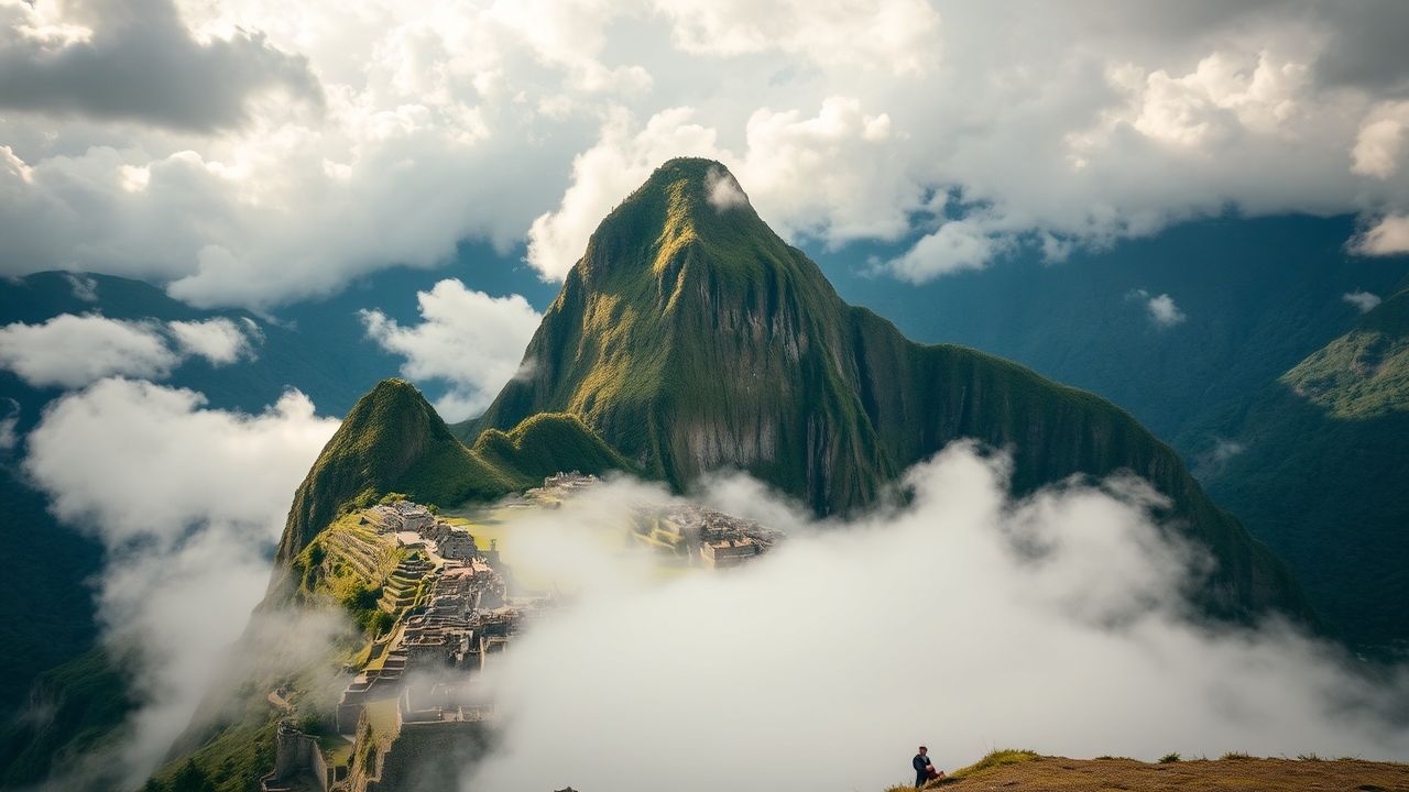Timeless Machu Picchu Picchu Clouds
