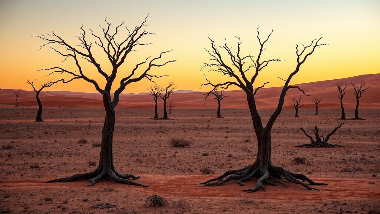 Tranquil Namib Dead Vlei
