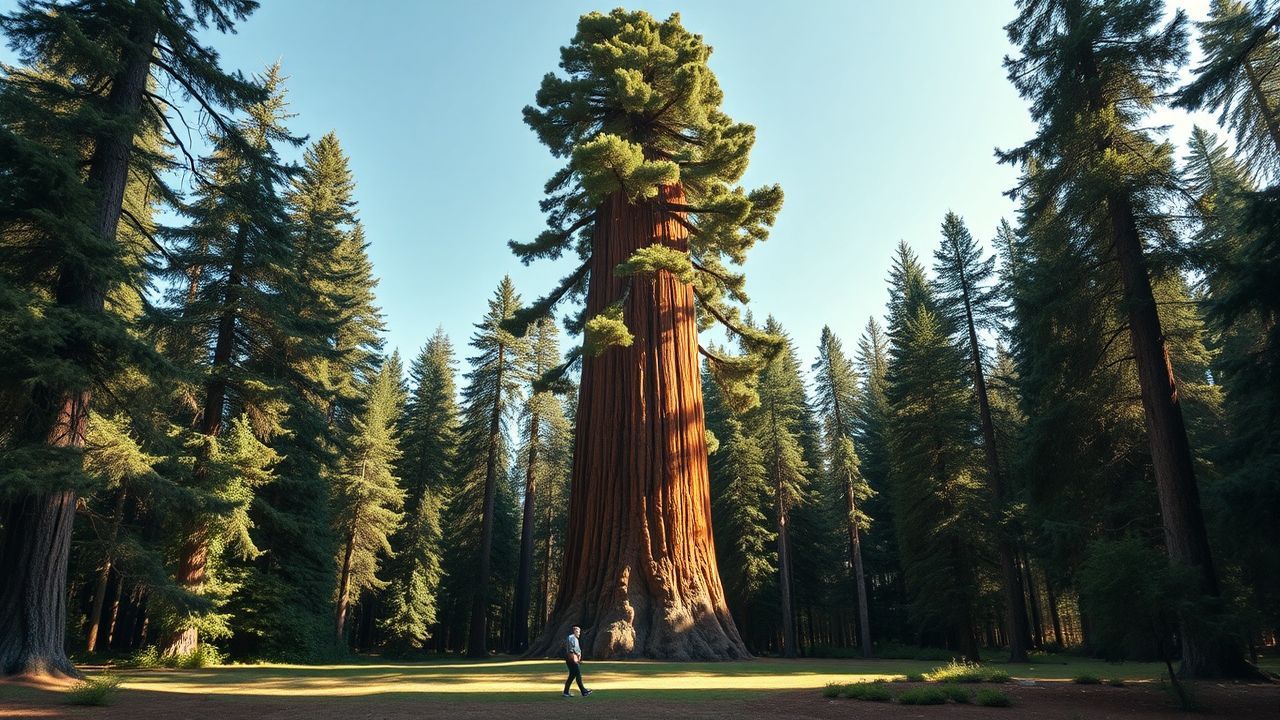 Verdant Sequoia Grove Giant
