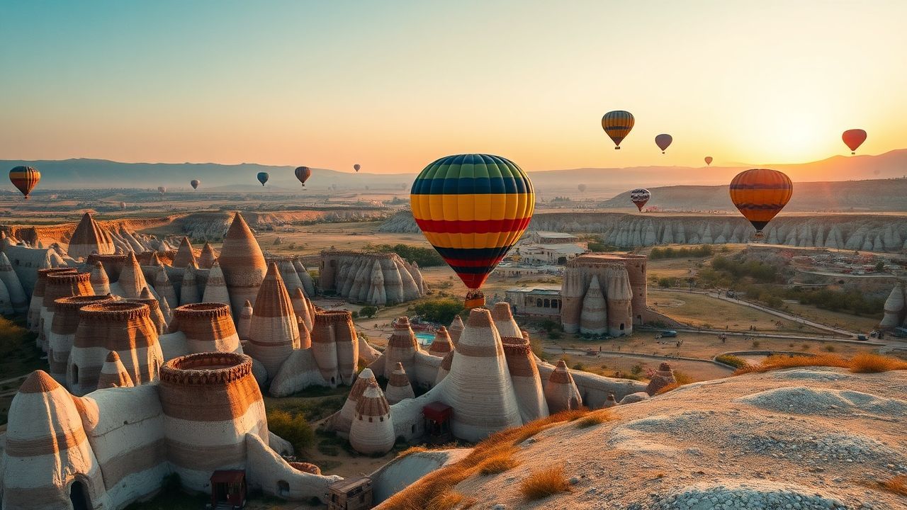 Wild Cappadocia Turkey Fairy at Sunrise