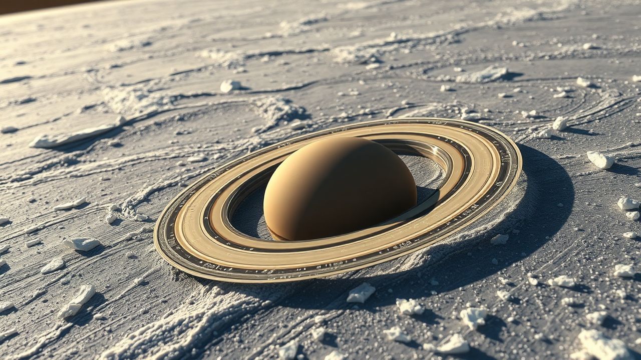 Brilliant Saturn Rings Edge