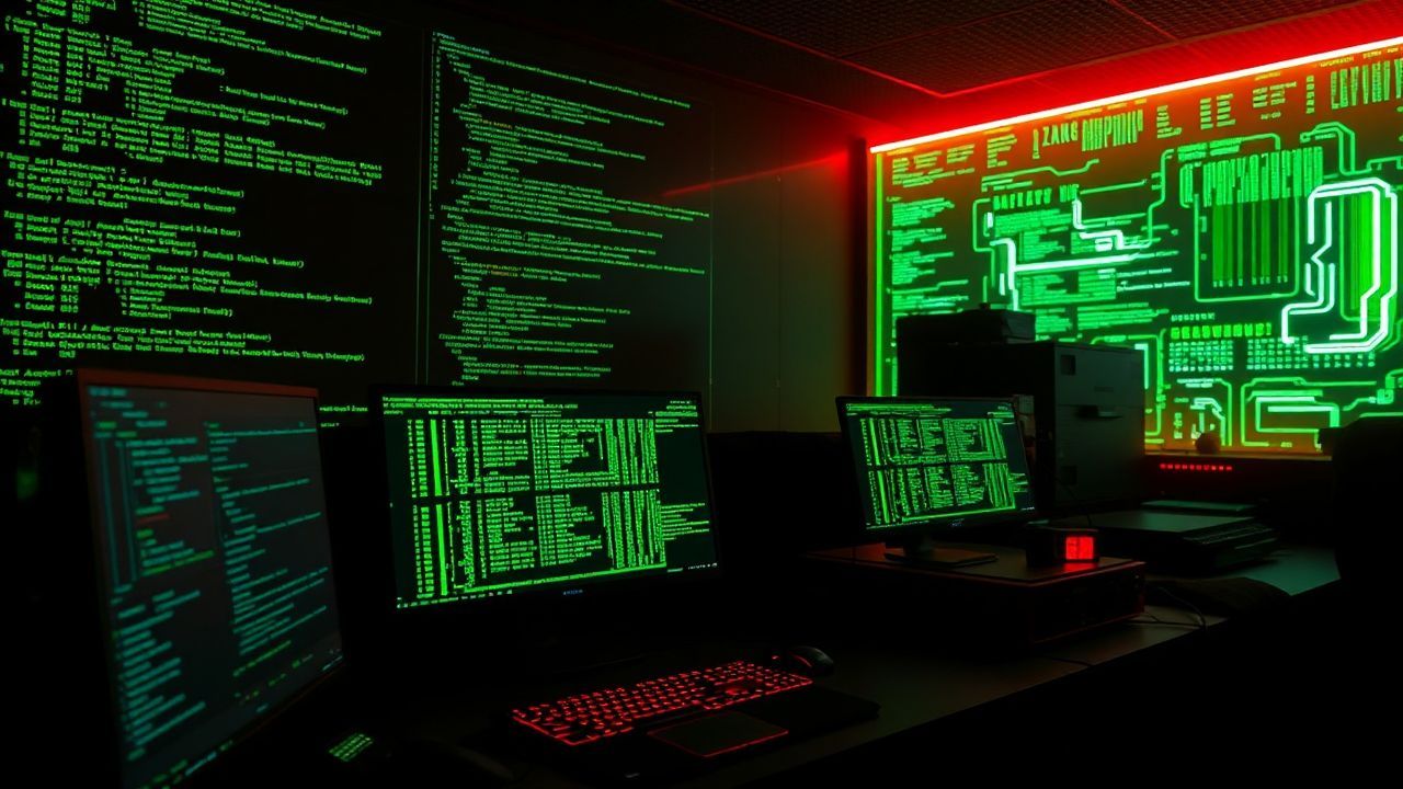 Digital Hacker Den Screens