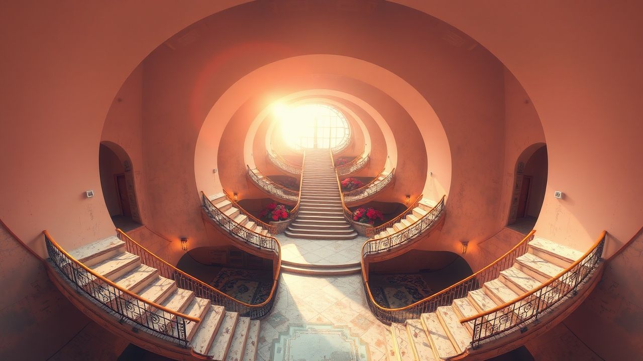 Dreamlike Infinite Stairs Impossible