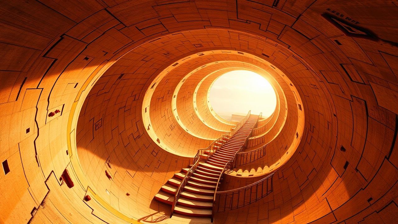 Otherworldly Infinite Stairs Impossible