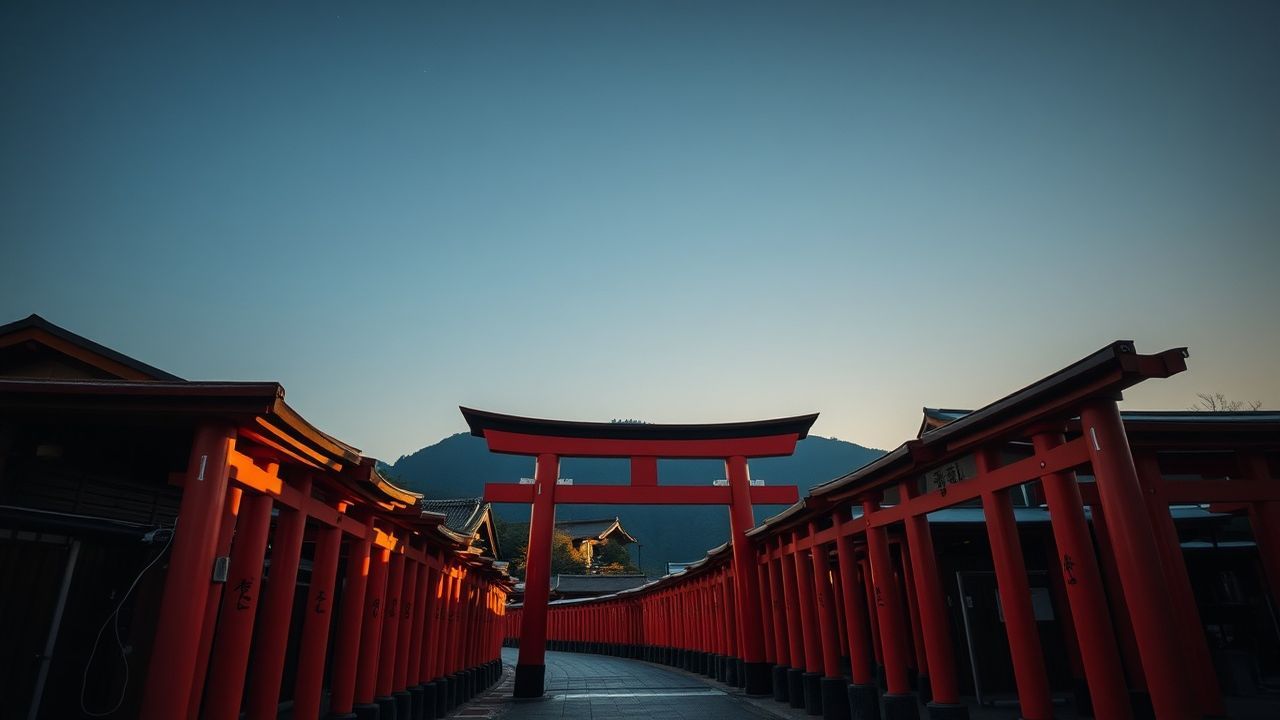 Peaceful Japan Fushimi Inari