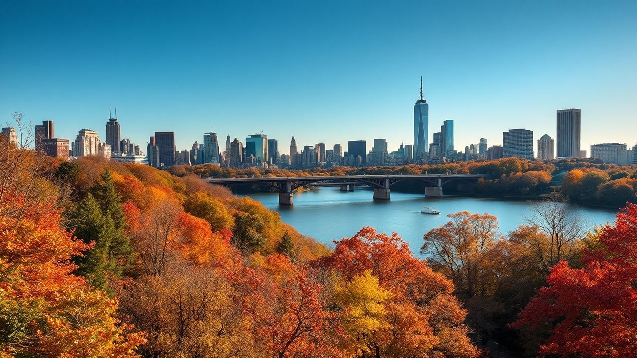 Breathtaking Central Park Foliage in Autumn