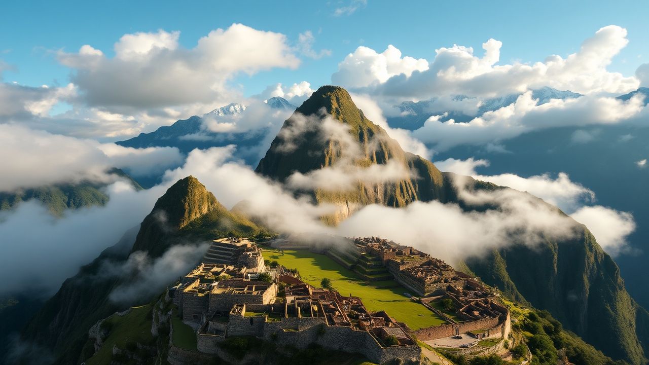 Forgotten Machu Picchu Picchu Clouds