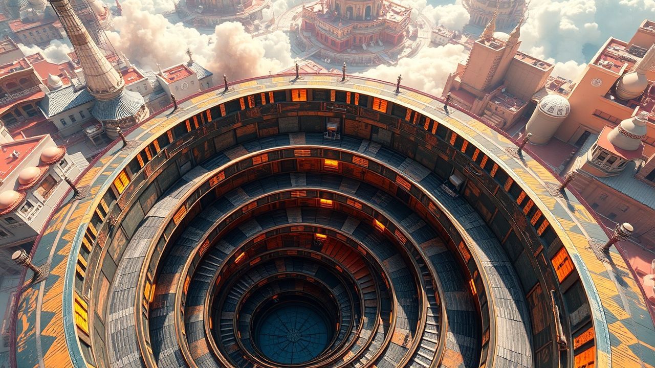 Dreamlike Infinite Stairs Impossible