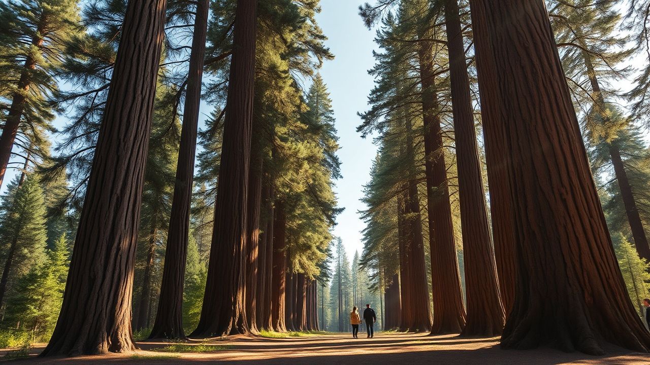 Majestic Sequoia Grove Giant