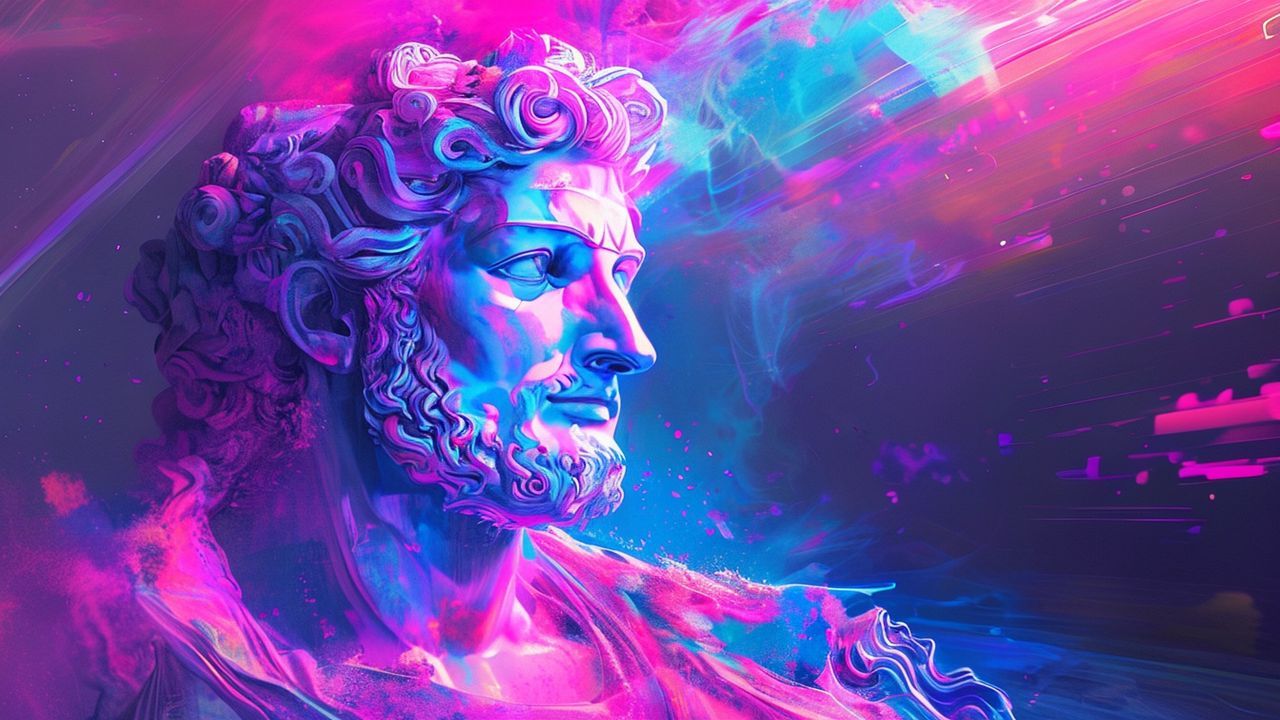 Nostalgic Greek Statue Glitch