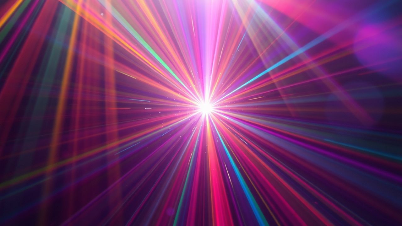 Chromatic Prismatic Light Rainbow Crystal