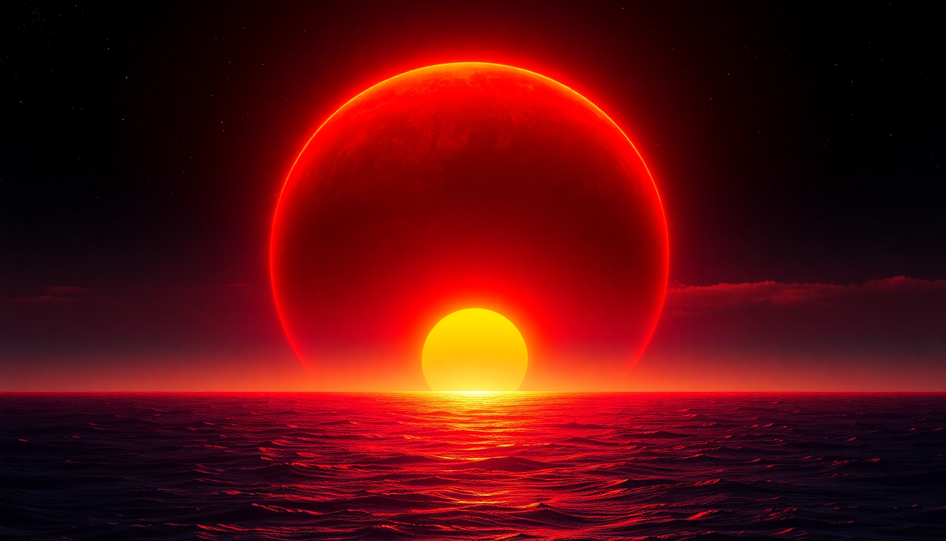 Magnificent Binary Star System