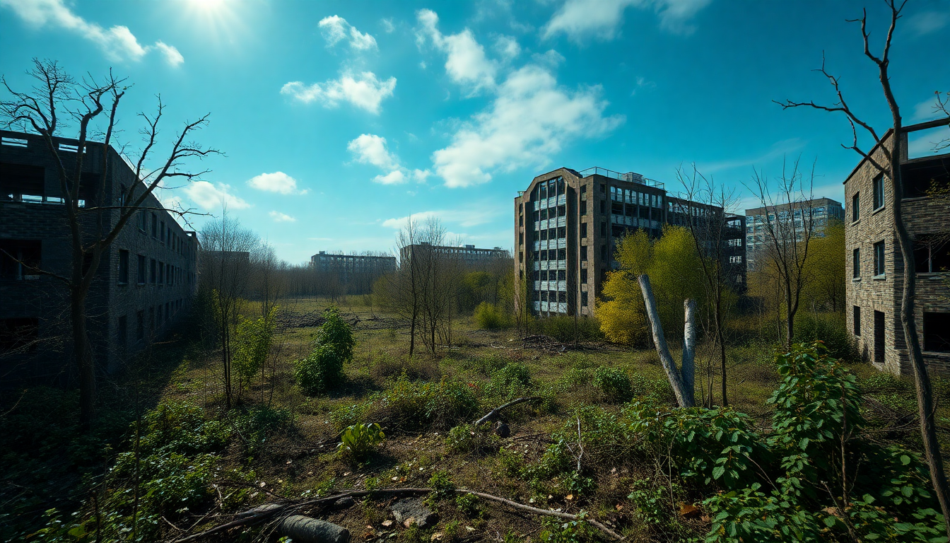 Vibrant Chernobyl Nature Reclaiming
