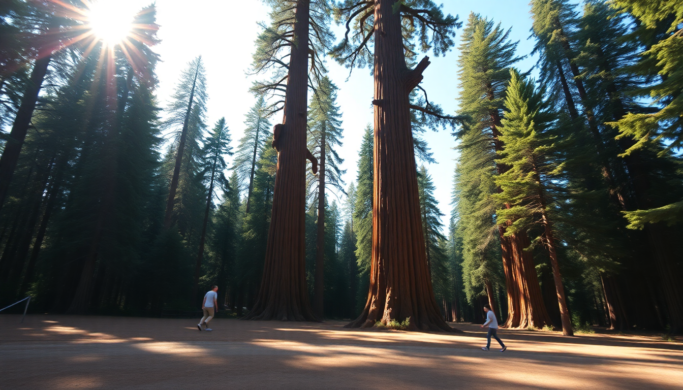 Pristine Sequoia Grove Giant