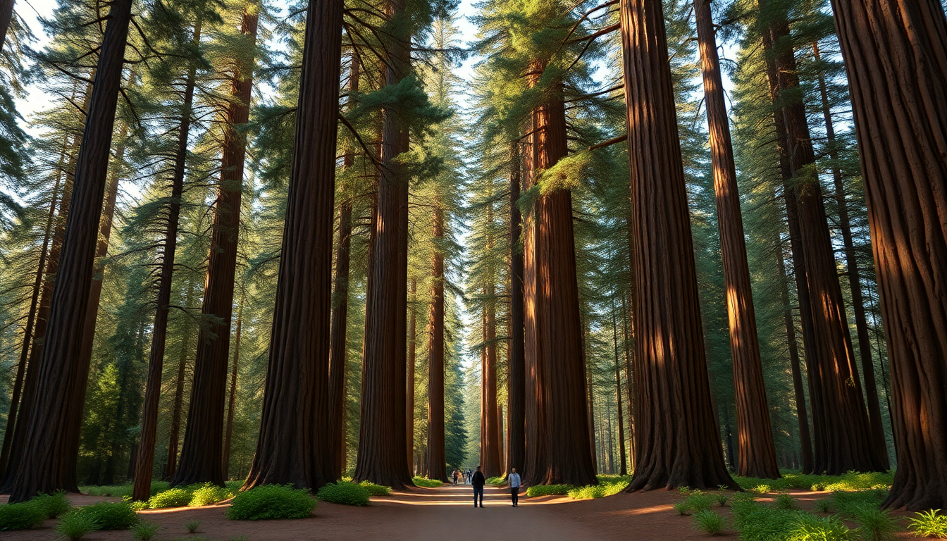 Breathtaking Sequoia Grove Giant