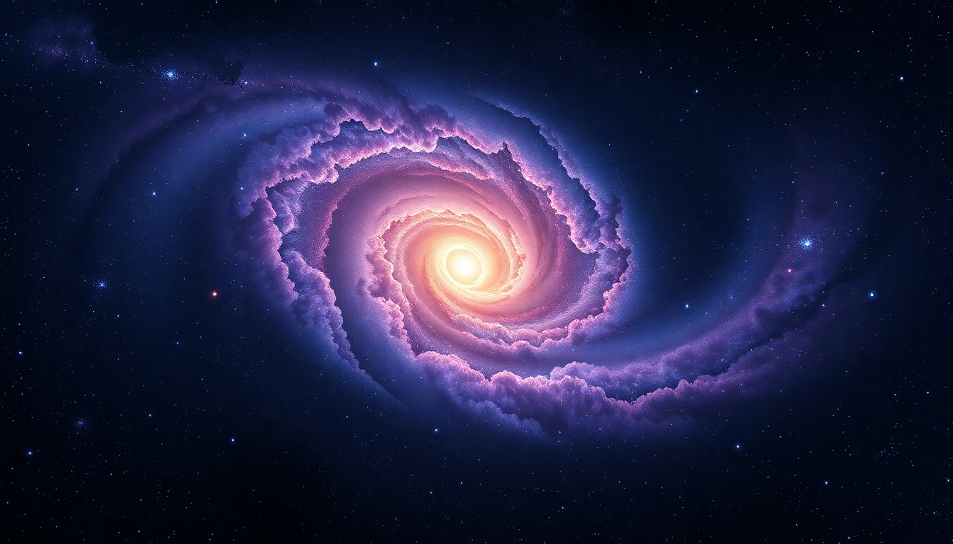 Astral Spiral Galaxy Arm Panorama