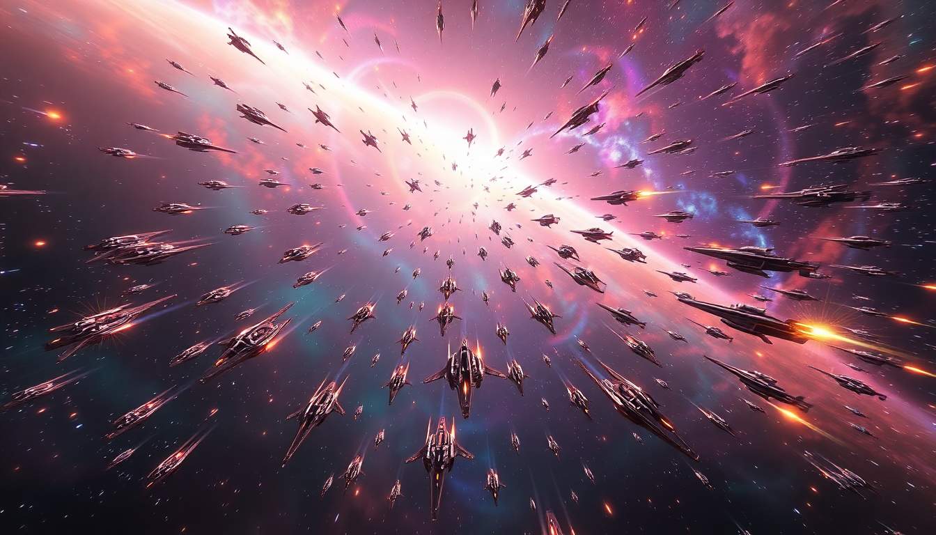 Epic Space Fleet Hundreds