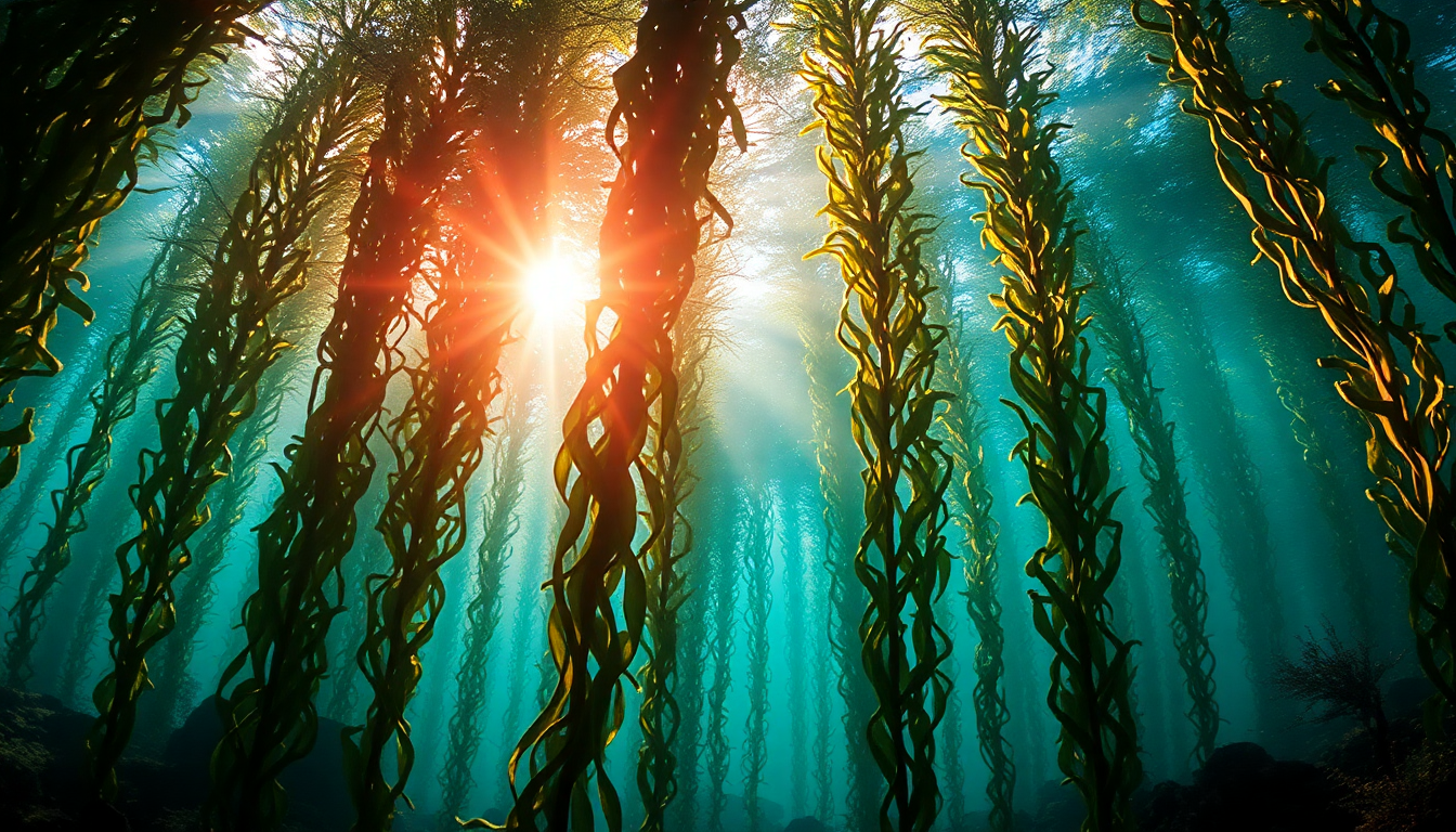 Brilliant Kelp Forest Cathedral Depths